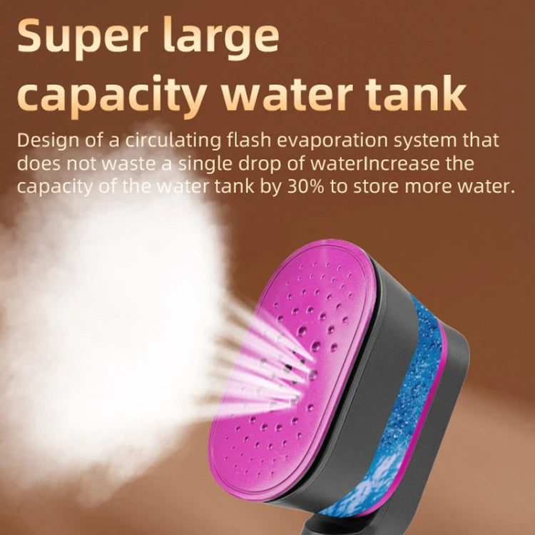 Handheld Garment Steamer — 2-in-1 Steam & Iron