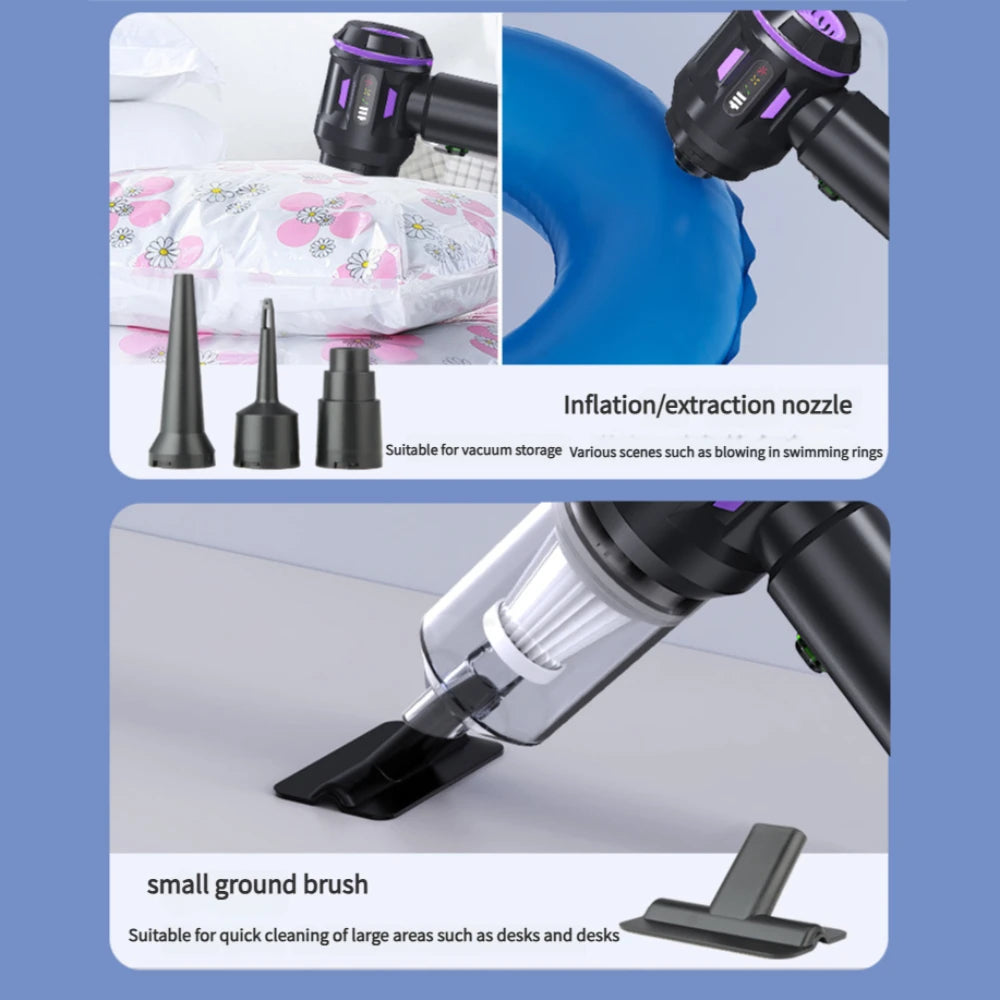 Cordless Handheld Vacuum Cleaner with Air Blower